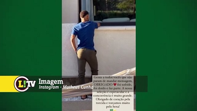 Vídeo com reação de Matheus Cunha por não ir à Copa do Mundo do Qatar viraliza