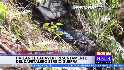 Junto a vehículo hallan muerto a joven en abismo de Cucuyagua Copán