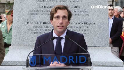 Martínez-Almeida reivindica la calle de Millán Astray de Madrid