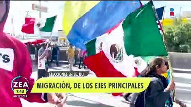 Migración, tema clave en las elecciones intermedias en Estados Unidos