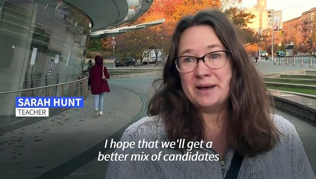 Voters across the US turn out to vote in crucial midterm elections