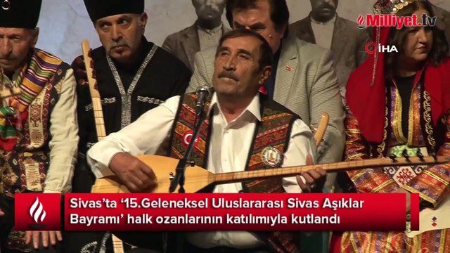 6 farklı ülkeden gelen ozanlar Sivas’ta buluştu