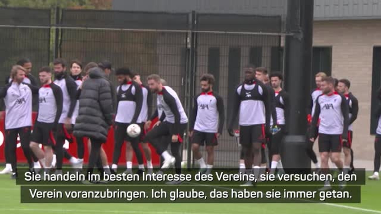 Lijnders: LFC-Besitzer handeln im besten Interesse