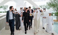 ميسي يزور جناح الإمارات في إكسبو دبي 2020