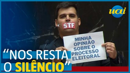 Bruno Engler denuncia "censura" e fica em silêncio na ALMG