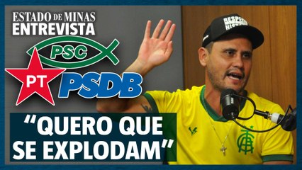 Cleitinho: 'Quero que todos os partidos se explodam'