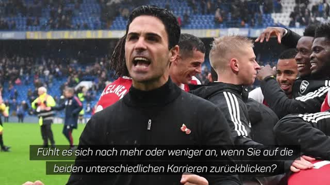 Arteta zu Jubiläum: 'Sehr intensiv'