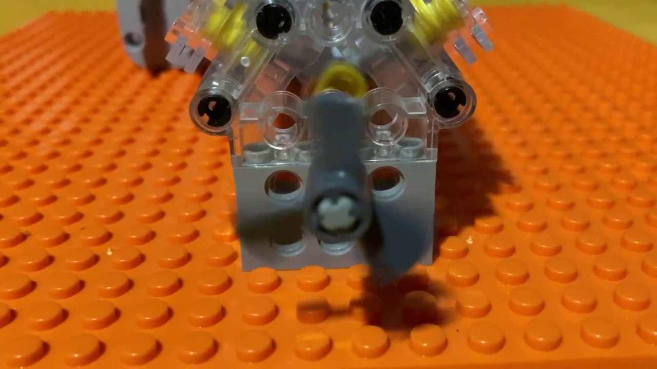 Build Up & Test Lego Engines V12