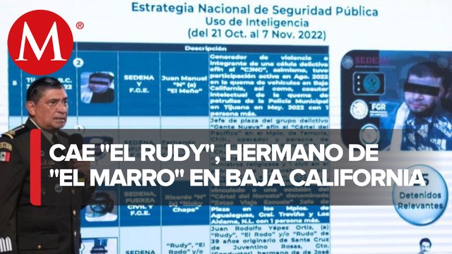 Detienen en BC a hermano de ‘El Marro’, líder del cártel de Santa Rosa de Lima