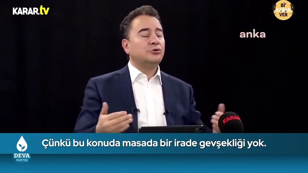 Ali Babacan: ''Bu garip birlikteliğin adı Cumhur İttifakı”