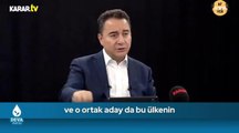 Babacan: Biri Diğeri Olmadan Hükümet Kuramıyor, Öbürü İse Hükümet Olmadan Ülke Yönetiyor. Bu Garip Birlikteliğin Adı Cumhur İttifakı