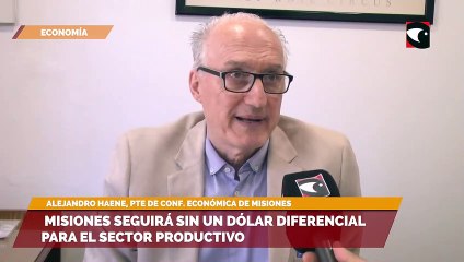 Misiones seguirá sin un dólar diferencial para el sector productivo