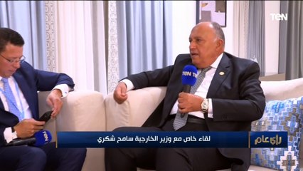 شكري: التوترات الدولية تؤثر على مصر.. ودعوة الرئيس لوقف الحرب الروسية الأوكرانية متسقة مع سياستنا