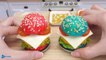Yummy Miniature Pink vs Blue Chicken Burger Recipe videos