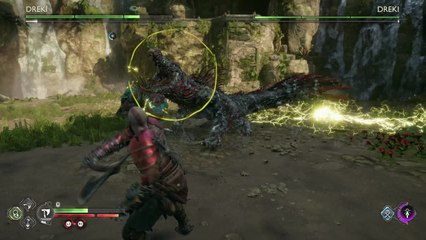 God of War Ragnarok : Boss Deux dreki