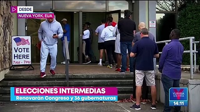 Elecciones intermediarias en EU: Renovarán el Congreso y 36 gubernaturas