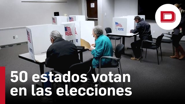 Los cincuenta estados votan ya en las elecciones legislativas de EE.UU.