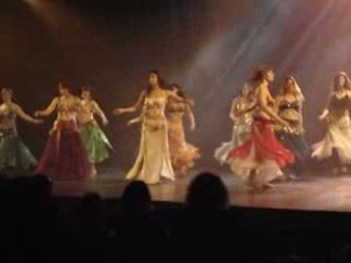 spectacle danse orientale stéphanie // La Clef // Mars 08