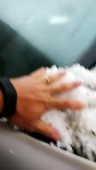 Temporal de granizo atinge Brusque