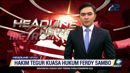 Potong Pembicaraan Hakim Kuasa Hukum Ferdy Sambo Kena Semprot
