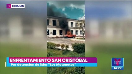 Detención de líder de "Los Motonetos" provoca enfrentamiento en Chiapas