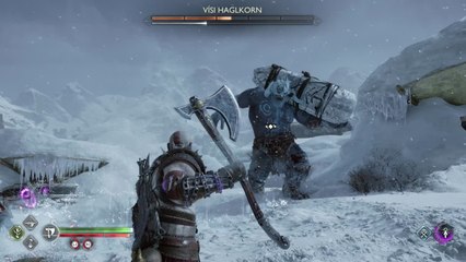 God of War Ragnarok : Boss Vísi Haglkorn