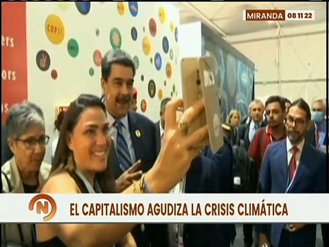 Caraqueños expresa su opinión sobre la participación del Presidente Nicolás Maduro en la COP27
