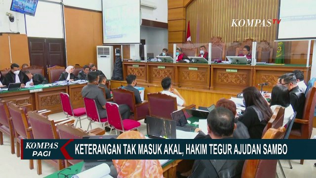 Ajudan Sambo, Daden Dapat Tegur Hakim Karena Beri Keterangan Tak Masuk Akal, Begini Katanya...