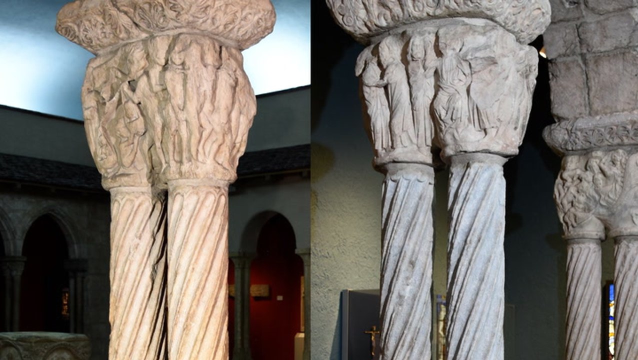 Deep cleaning 100 years of embedded dirt from cloisters