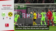 Terzic has few complaints after Dortmund's Wolfsburg defeat