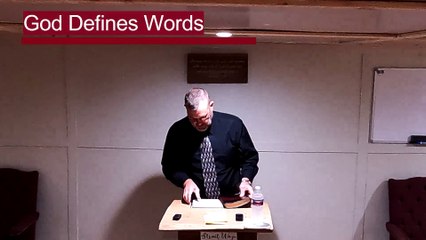 God Defines Words
