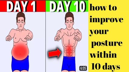 improve your posture within 10 days _ _ no equipment _ workout from home