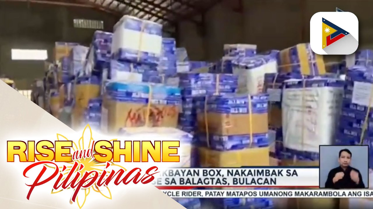 Libu-libong balikbayan box, nakaimbak sa warehouse sa Balagtas, Bulacan