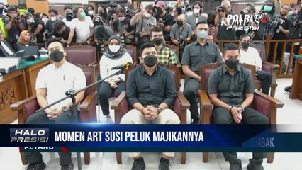 Momen Saksi Susi Dan Terdakwa Putri Candrawathi Berpelukan