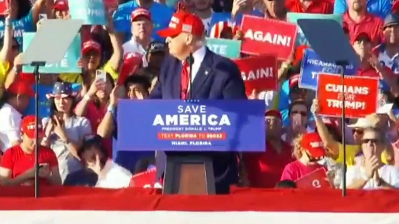 US midterms: Trump criticizes Biden and suggests running for office in 2024!!!