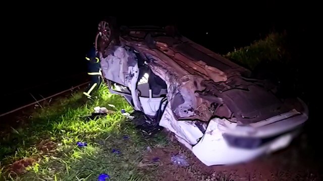 Gravíssima colisão é registrada na PR-180