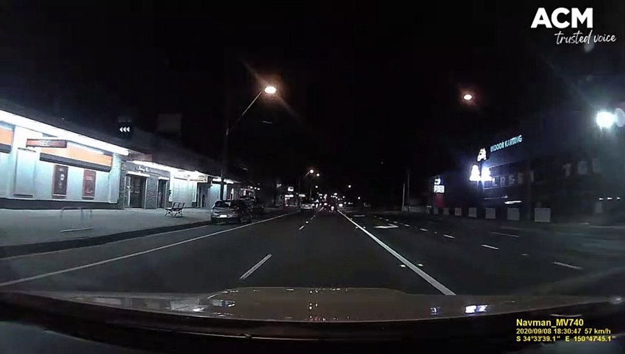 Dash cam footage of road rage attack | November 9, 2022 | Illawarra Mercury
