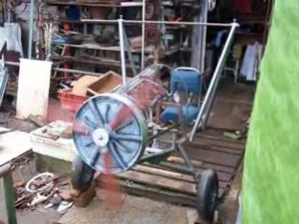 Helice en marche rapide