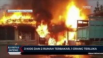 3 Kios dan 2 Rumah Terbakar di Purbalingga, Satu Orang Terluka