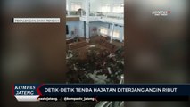 Detik-detik Tenda Hajatan Diterjang Angin Ribut