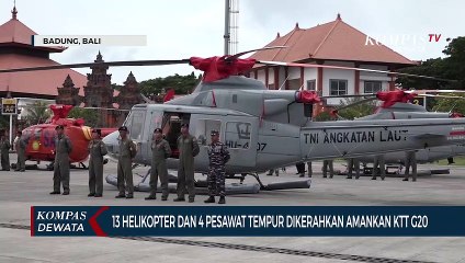 TNI Siapkan Helikopter & Pesawat Tempur, Amankan KTT G20