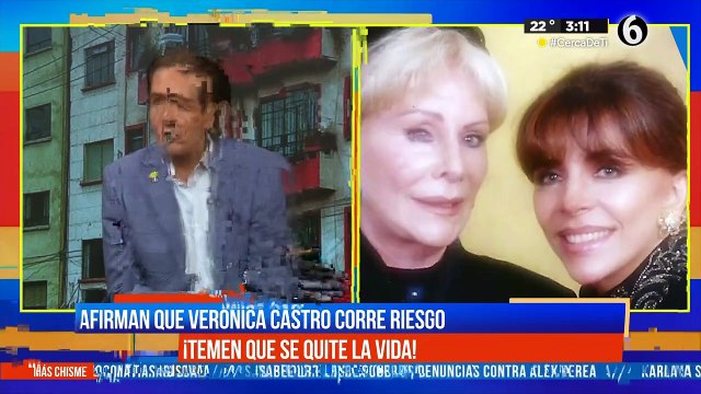 Aseguran Verónica Castro sufre severa depresión