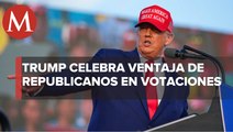 Donald Trump sale a dar mensaje tras las votaciones de las elecciones intermedias