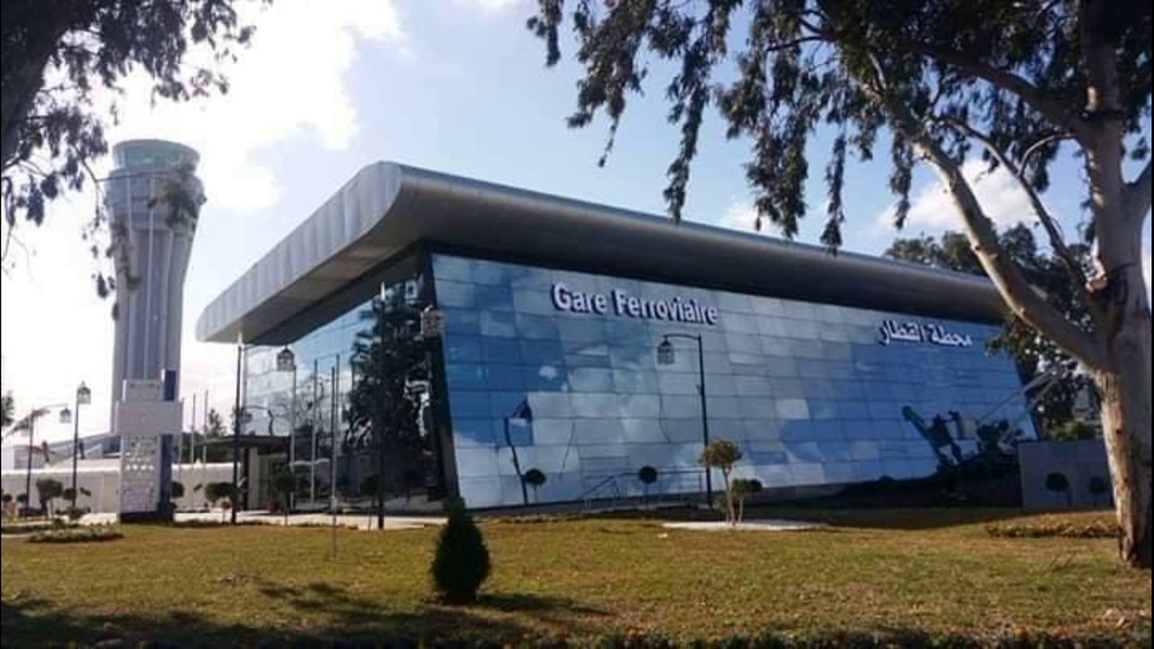 Gare de train aéroport Houari Boumediene