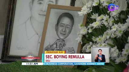 Panayam kay Sec. Jesus Crispin Remulla | BT