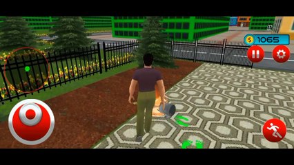Police Dad simulator family mode game video