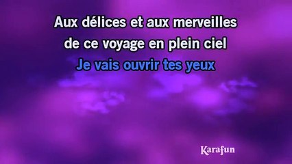 KARAOKE Aladdin - Ce rêve bleu