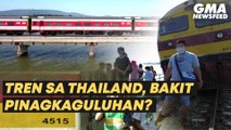 'Floating train' ng Thailand, dinagsa! | GMA News Feed