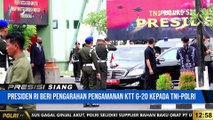 Pengarahan Presiden Jokowi Dalam Tactical Floor Game Pengamanan KTT G20