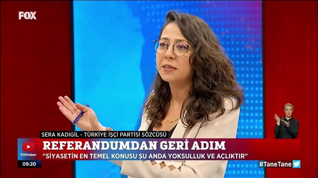 TİP'li Sera Kadıgil: AKP ile değil Anayasa yapmak için yan yana gelmek, metrobüs beklerken bile yan yana durmayız